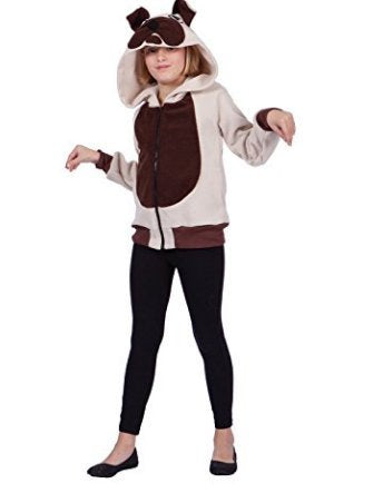 Butch Bulldog Hoodie Child Medium