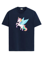 ADRO T Shirts for Boys & Girls || Unicorn Printed Cotton T-Shirt || Ages 3-14 || 100% Cotton Round Neck Tshirt for Boys & Girls|