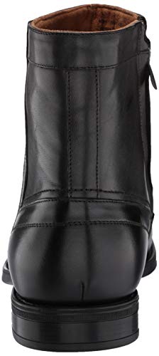Florsheim Men's Medfield Plain Toe Zip Boot Fashion, black, 12 Wide