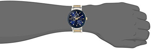 Bulova Men's Modern Two-Tone Stainless Steel 6-Hand Multi-Function Quartz Watch Style: 98C123