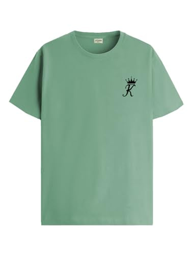 ADRO T-Shirts for MenChest Printed T-Shirt for MenCotton Tshirt for Men|RN24-STICK-KK-PT-XL Pista