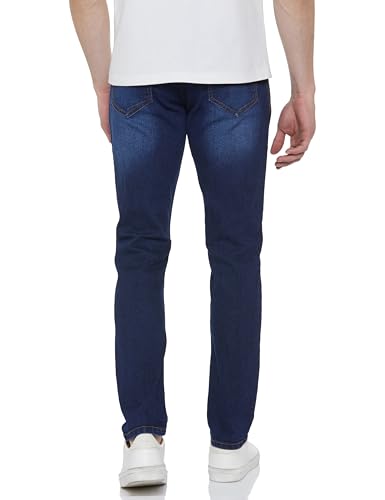 INKD Mens Regular Jeans (INKSS23MJN-011_Inkwell Indigo