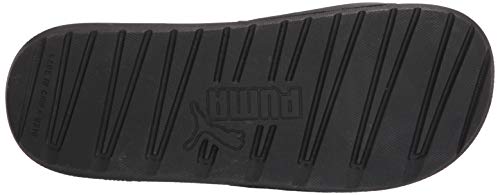 PUMA Women's Cool Cat Slide Sandal, Black, 6