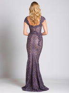 Lara 33491 - Fitted Lace Mermaid Gown OUTLET