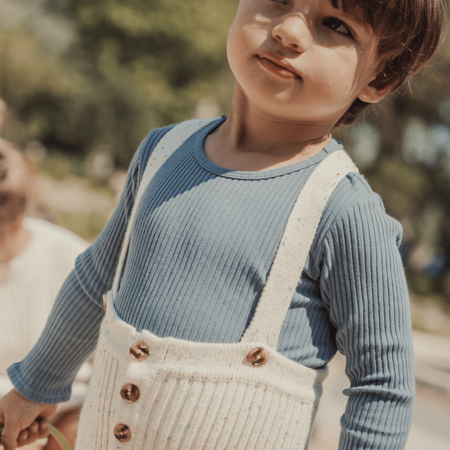 The Knit Overall - Confetti