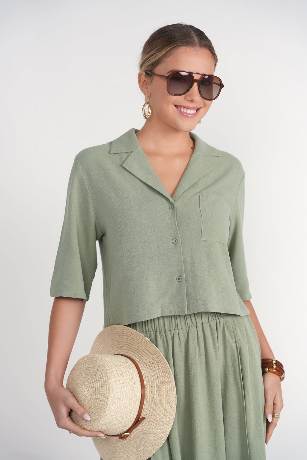 Vacay Top- Green
