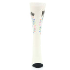 Ivory Year Mama Established Custom Date Socks - Women's Custom Socks