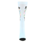 Blue Mama Established Custom Date Socks - Women's Custom Socks