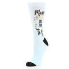 Blue Mama Established Custom Date Socks - Women's Custom Socks