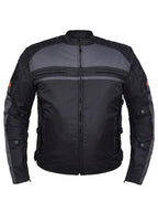 Mens 2-Tone Textile Jacket ,ORA ,L