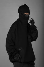 HiH33 Black Utility Hoodie