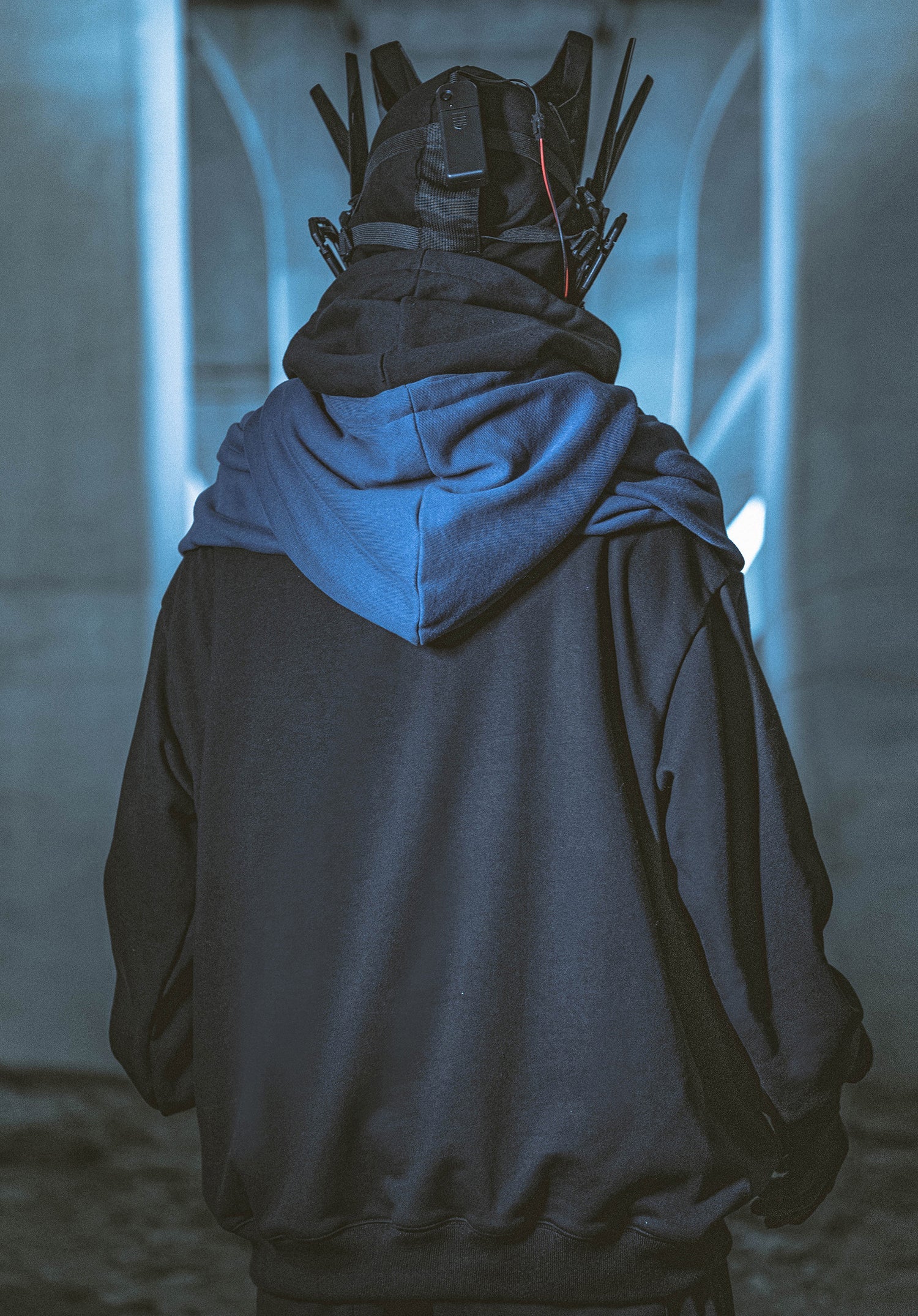 HiH30 Double Double I-Tech Hoodie