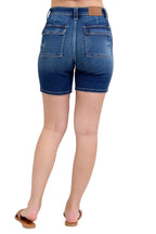 Judy Blue Full Size High Waist Bermudas Jeans W/ Back Flap Pockets Plus Size