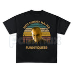 "No Funny Ha-Ha" Vintage Sling Blade T-Shirt – Retro 90s Cult Classic Movie Quote Novelty Graphic Tee