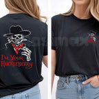 Doc Holliday Im Your Huckleberry Old West Death Dealers Collection T-Shirt – Tombstone Ghost Town Zombie Tee, Western Gothic Horror Unisex Cotton Graphic Shirt