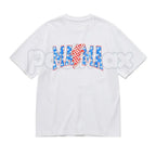 Mama Checkered Lightning Bolt T-Shirt – Retro Rocker Mom Graphic Tee