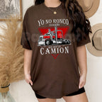 Funny "I Don't Snore I Dream of Being a Latin Dad Truck" T-Shirt – Men's Humorous Graphic Tee