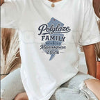 Polglaze Family Reunion Manasquan 2026 T-Shirt – Custom Beach Commemorative Graphic Tee, New Jersey Shore Family Vacation Unisex Cotton Shirt