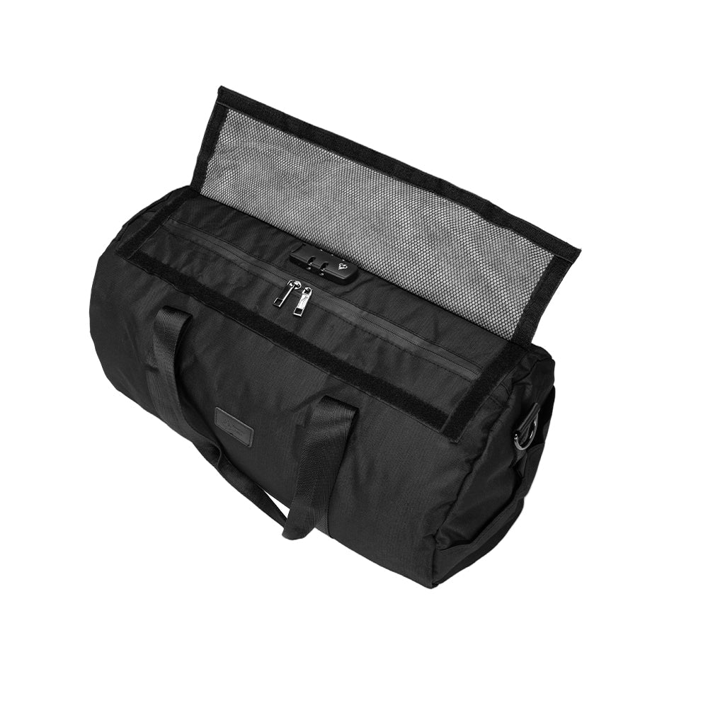 Essential Smell Proof Max Duffle Bag - Fashionable, Discreet + Hidden Lock (FireBar Labs x PBAL)