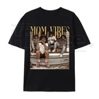 "Mom Vibes" – Vintage 90s Nostalgia Retro Motherhood Graphic Top