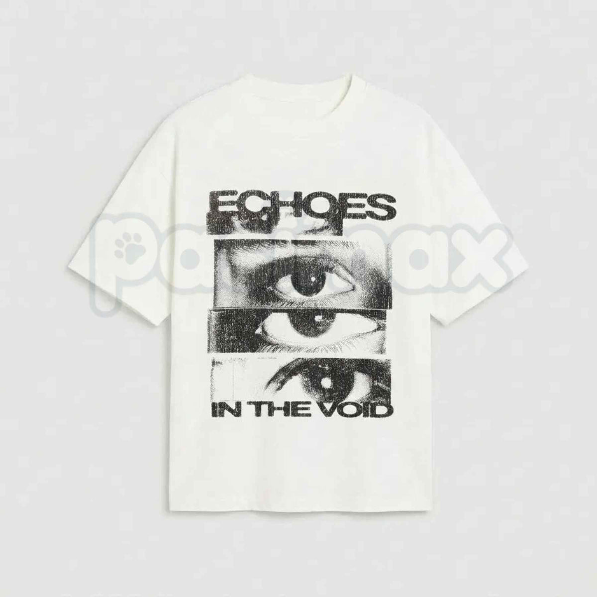 Retro Glitch Art Eye Print Shirt – Vintage Graphic Tees, Cyberpunk Vaporwave Surreal Unisex Cotton T-Shirt