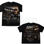 Funny Kyle Busch "RIP Gone Too Soon" T-Shirt – Ironic Vintage NASCAR Racing Fan Graphic Tee