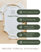 Little Elf Organic Baby Bodysuit Long Sleeve