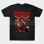 Indiana Fever T-Shirt – Official Style Women's Basketball Graphic Tee, Vintage WNBA Game Day Unisex Cotton Shirt