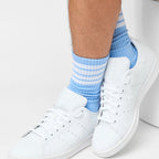 4 Stripe Casual Crew Socks 2-Pack