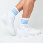 4 Stripe Casual Crew Socks 2-Pack