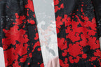 YC6032 Red Flowers Kimono