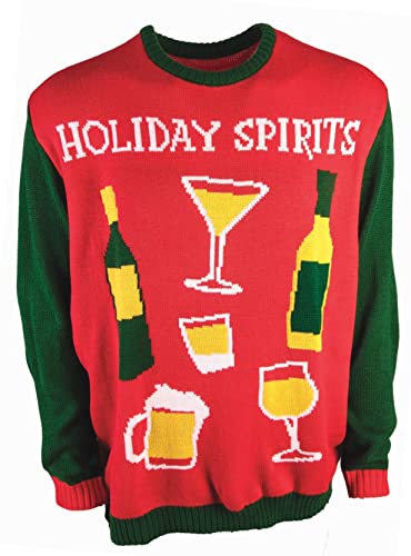 Xmas Sweater Holiday Spirts XL