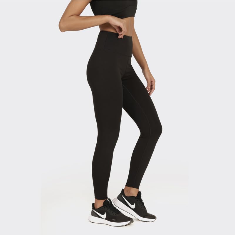 BlissClub The Ultimate Leggings Lite, Ankle Length Tights for Women for Gym, Yoga and Workout with High Waist,Regular Variant