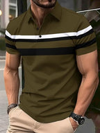 Noble Monk MenS Regular Fit Polo Neck T-Shirt | Half Sleeve | Casual T-Shirt