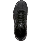 PUMA Men's Tazon 6 Wide Fracture FM Sneaker, Puma Black-Puma Black, 9 W US