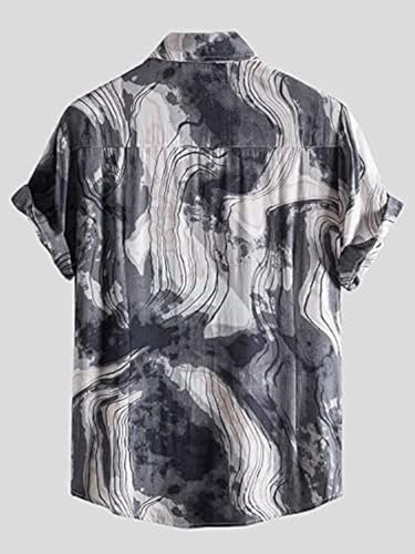 OM SAI LATEST CREATION Shirt for Men || Rayon Casual Shirt for Men || Turn-Down Collar Shirt for Boys || Splash Ink Printed Shir