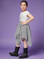 Pspeaches Pure Cotton Western Skirt Set