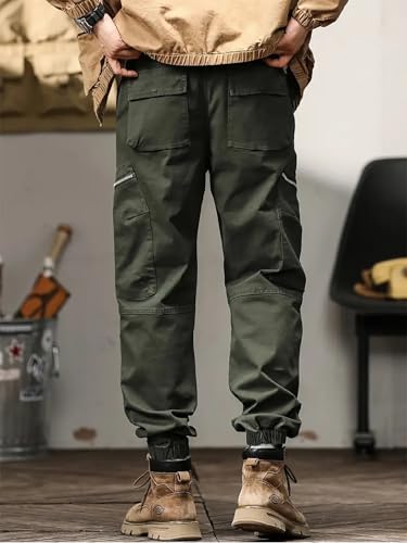 Lymio Men Loose Mid Rise Cargos