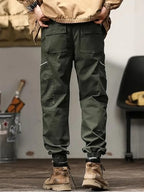 Lymio Men Loose Mid Rise Cargos