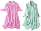 Leriya Fashion Rayon Women Above The Knee Western Dress (LF-WD1099&WD1143_Pink&Green