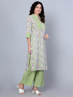 Idalia Multicolour Kurta With Printed Pants
