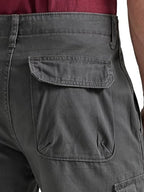 Wrangler Authentics Men's Big & Tall Premium Cargo Short (Bennard), Anthracite Twill, 44