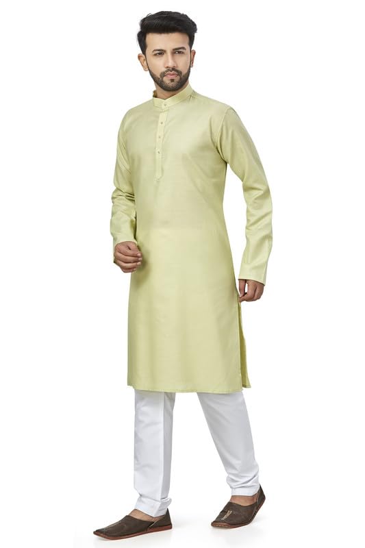 Be Active MenS Traditional Solid Full Sleeves Kurta || Cotton Kurta For Men || Men Kurta For Wedding || Kurta For Men (N-Rfsk00