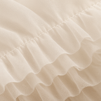 Malco Modes Fluffy Tutu Mini Skirt for Women | White Tutu | Festival | Rave Outfit | Costume Wear