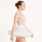 Malco Modes Fluffy Tutu Mini Skirt for Women | White Tutu | Festival | Rave Outfit | Costume Wear