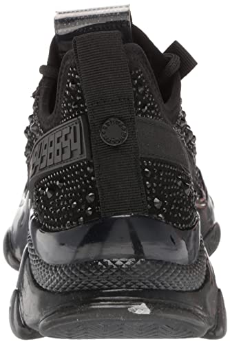 Steve Madden Women's Maxima Sneaker, Black, 10
