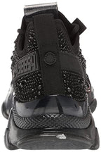 Steve Madden Women's Maxima Sneaker, Black, 10