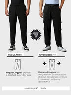 Bewakoof Heavy Duty 1.0 MenS Solid Oversized Fit Fleece Joggers