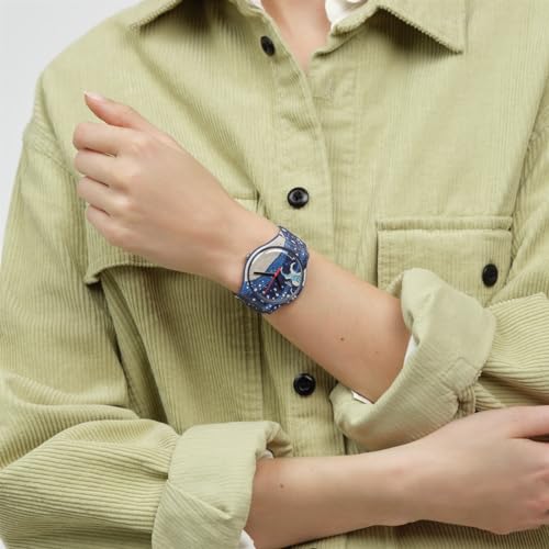 Swatch Wave by Hokusai & Astrolabe Quartz Watch