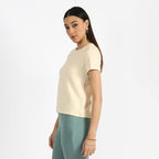 BlissClub Women The Last Tee - Round Neck tee | Womens t-Shirt |  Sleeves | Last 750+ Washes | Cotton Tee